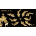 金箔畫-黃金畫-純金-九如呈祥108x61cm