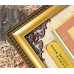 原木紋-大筆進財60x146CM(可客製化各種祝賀詞)-金框