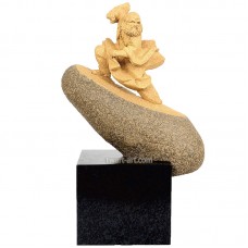 原石雕塑-達摩(二)